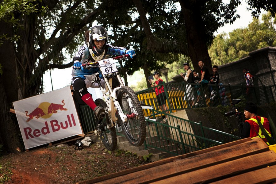 Arnold Lacorte negotiating the Dunes