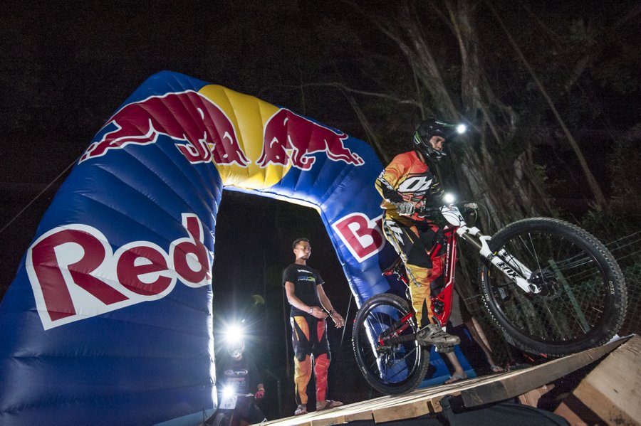 Mohd Herman at the Start Gate