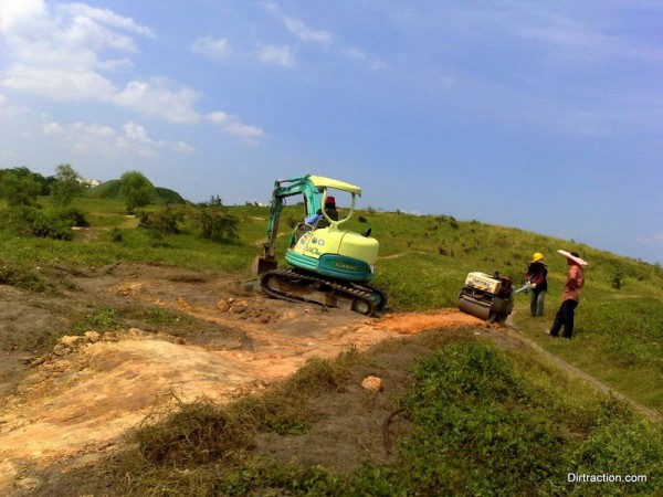 Hot day at the Dig