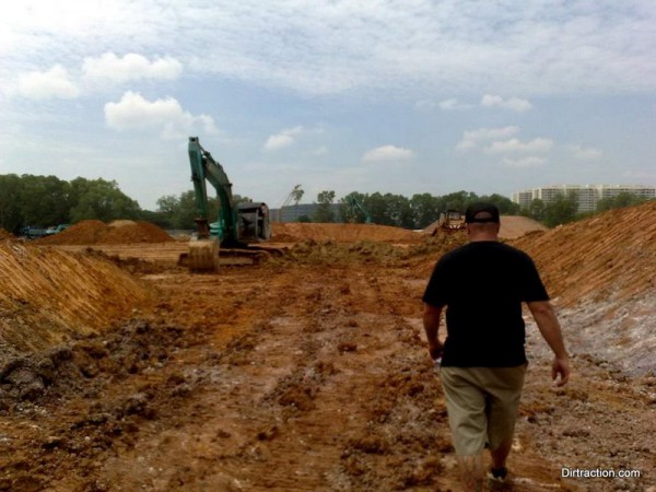 checking the drainage