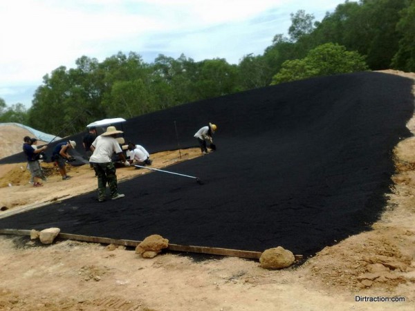 turn 3 almost ready to be compacted, buggy is taken apart for streamlining