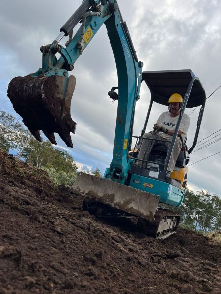 Hirafu Construction Tough Autumn Condition