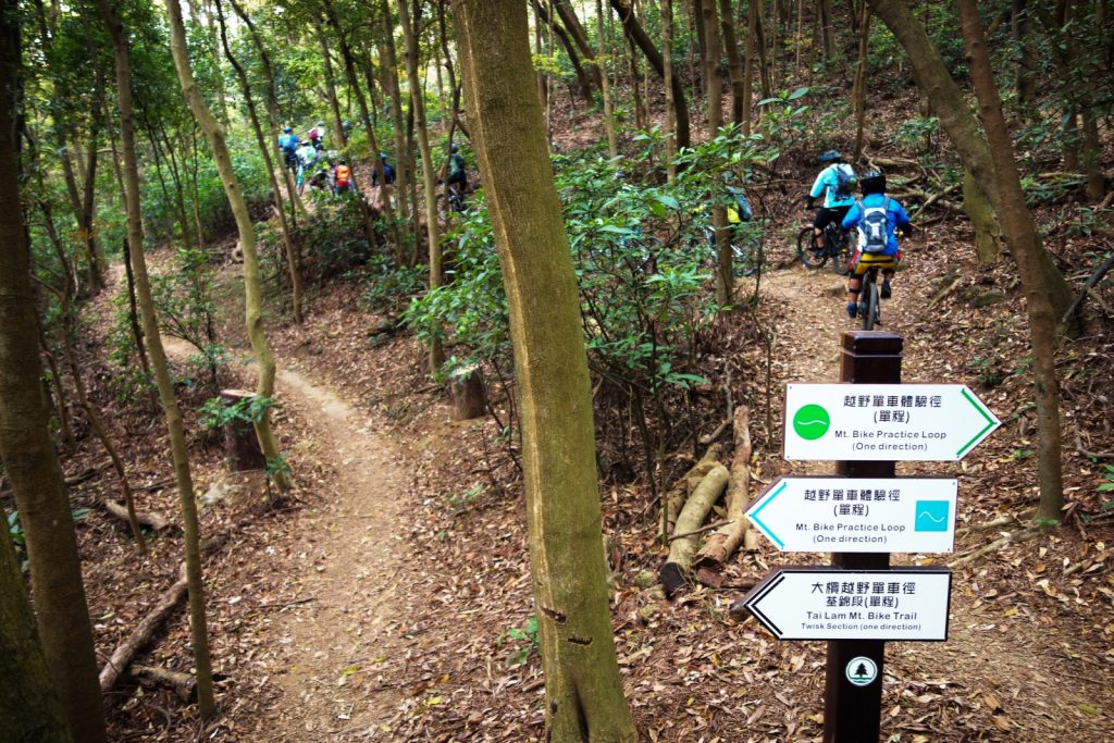 MountainBikeTrails HongKong TaiLam Twisk GreenPracticeLoop