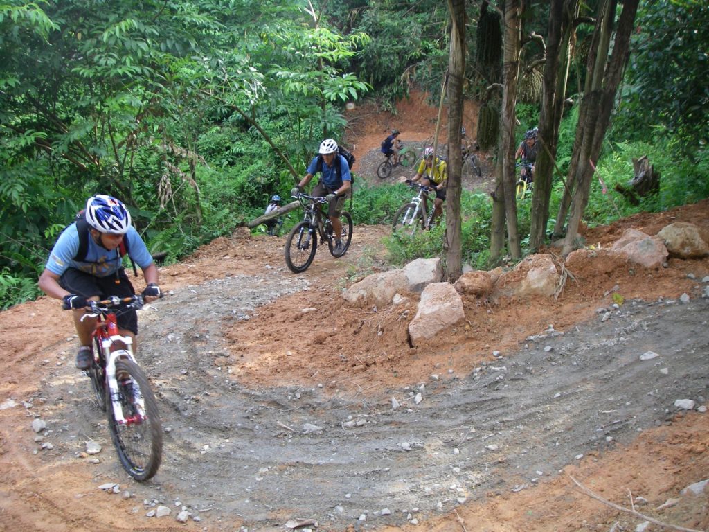 MountainBikeTrails Singapore KetamMTBPark Climb